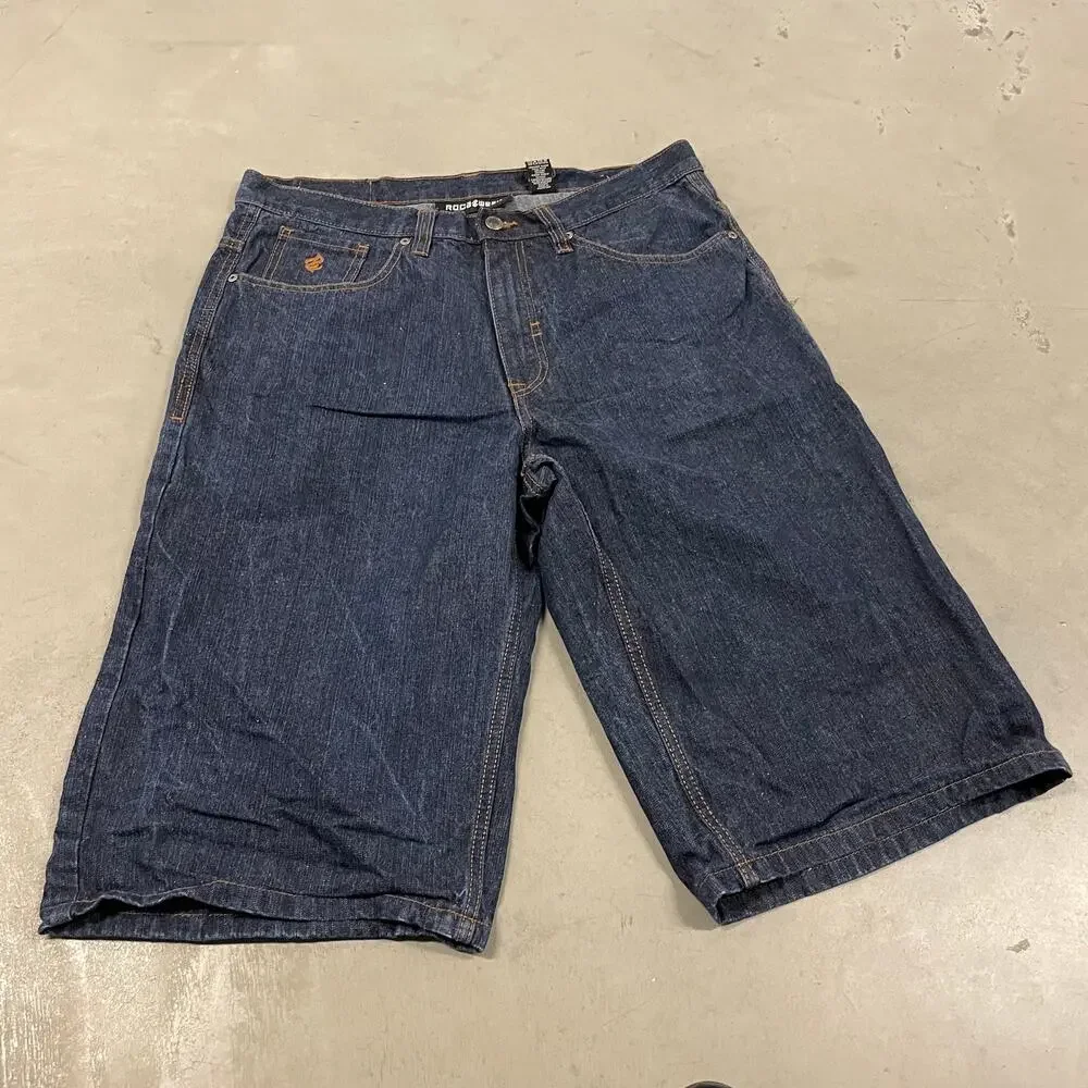 Y2K baggy rocawear jeans shorts 36